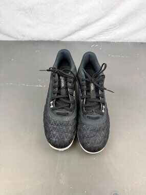 Under Armour Mens Black Baseball Cleats Size 9.5 Molded Spikes Durable Athletic
